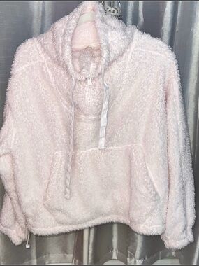 FP movement Big Sky Cozy Fleece Plush Half-Zip Hoodie